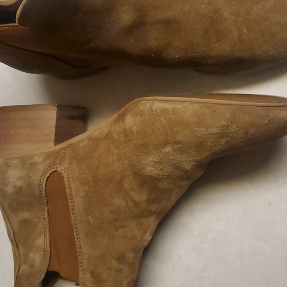 Topshop suede bootie size 38 us 7.5 - Picture 2 of 10